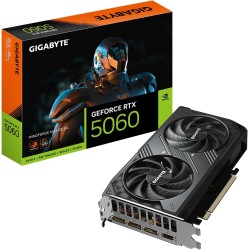 Tarjeta gráfica GIGABYTE GeForce RTX 5060 WINDFORCE MAX OC 8G