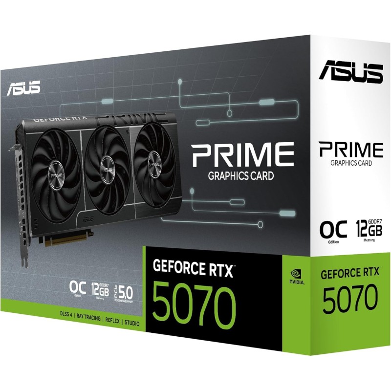 ASUS Tarjeta Gráfica Prime GeForce RTX™ 5070 OC