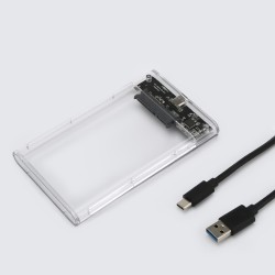 Carcasa de HDD 2,5 pulgada - USB 3,1 tipo C
