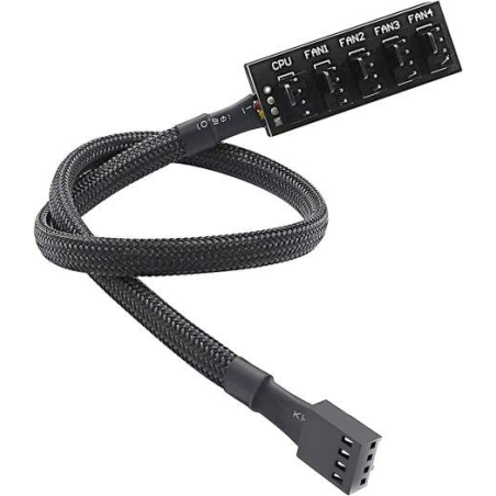 Splitter Fans Hub 4 / 3pin 0.40 mt