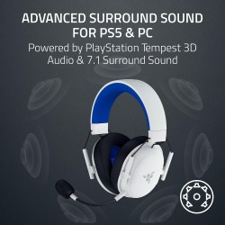 Audifonos Razer BlackShark V3 X HyperSpeed  inalámbricos para PS5