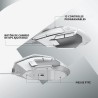 Mouse Logitech G502X Blanco Cableado