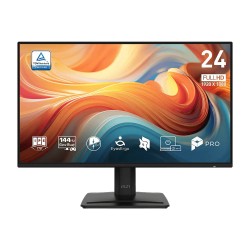 Monitor Plano MSI PRO MP242E14A 23.8" FHD IPS - 144Hz, 1ms